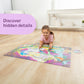 Melissa & Doug Glow-in-The-Dark Unicorn Jumbo Floor Puzzle, 48-Piece Jigsaw Puzzle with Hidden Details, Kids Puzzles for Girls & Boys Ages 4 and Up -