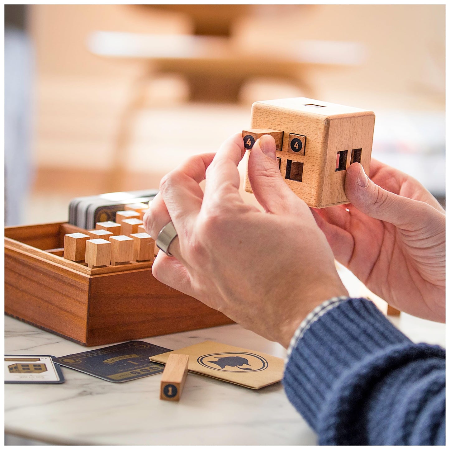 Marbles The Sherlock - Wooden Puzzle Game