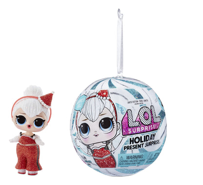 LOL Surprise Holiday Supreme Sleigh Babe with 8 Surprises Including Collectible Doll, Shoes, and Accessories | for Kids Ages 4+