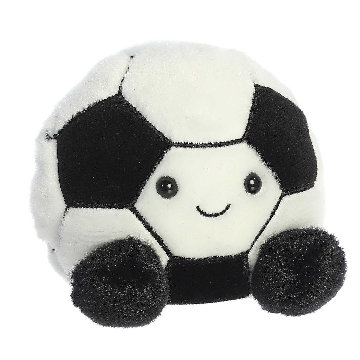 Aurora® Adorable Palm Pals™ Striker Soccerball™ Stuffed Animal - Fun Collectible Plush for Kids and Adult Collectors - Perfect for Decorating Rooms