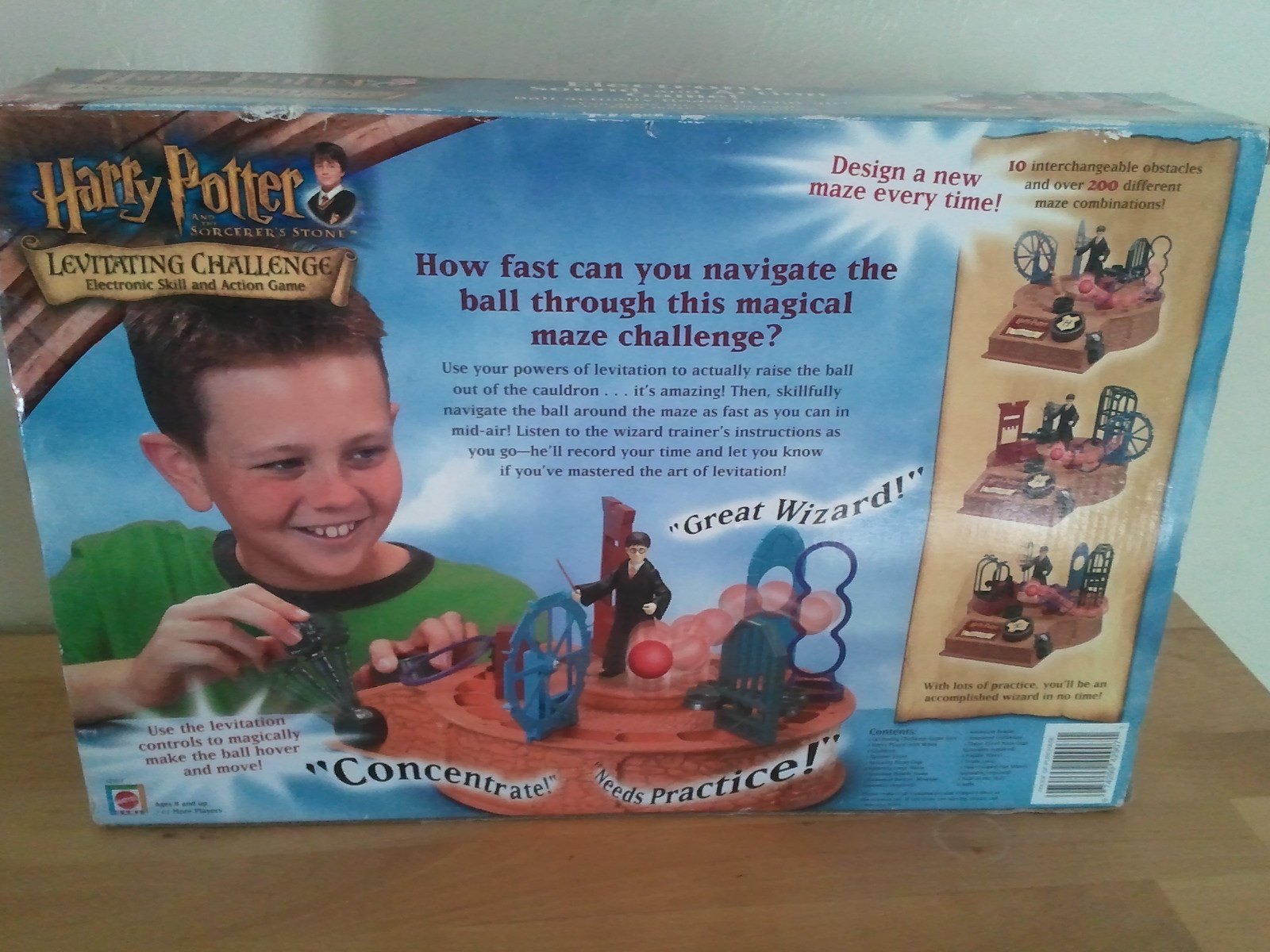 Harry Potter & The Sorcerer's Stone Levitating Challenge Electronic Skill & Action Game