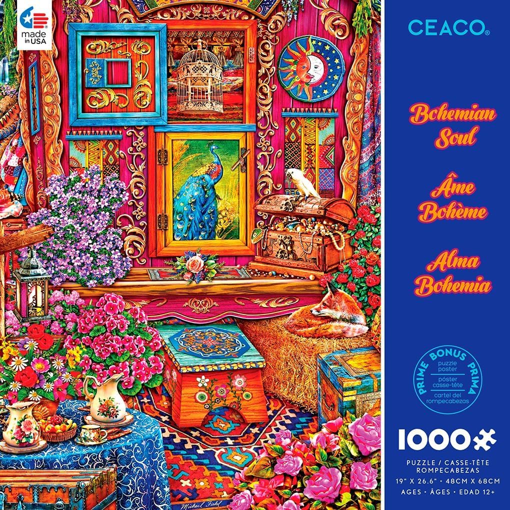Ceaco - Michael Fishel - Bohemian Soul - 1000 Piece Jigsaw Puzzle