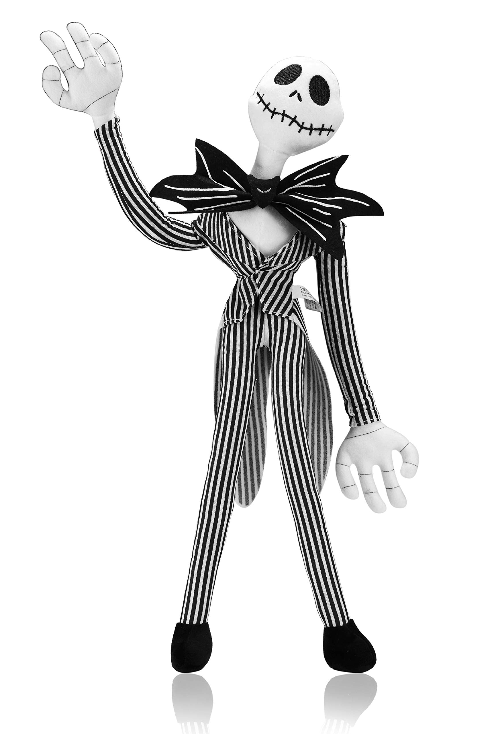 illuOKey Jack Skellington Plush Doll Nightmare Before Christmas Toys - 20 Inches Pumpkin King Plush Stuffed Baby Dolls (Black)