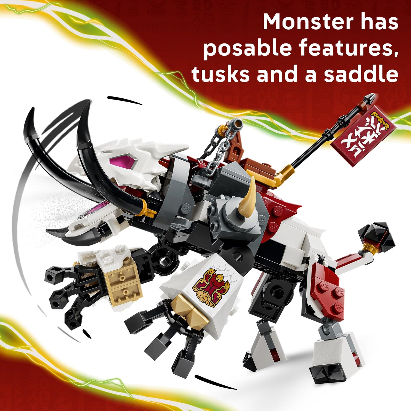 LEGO NINJAGO Zilvar and Grimtak the Dragon Beast 71863