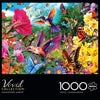 Buffalo Games Hummingbird Garden Jigsaw Puzzle from The Vivid Collection, 1000 Piece