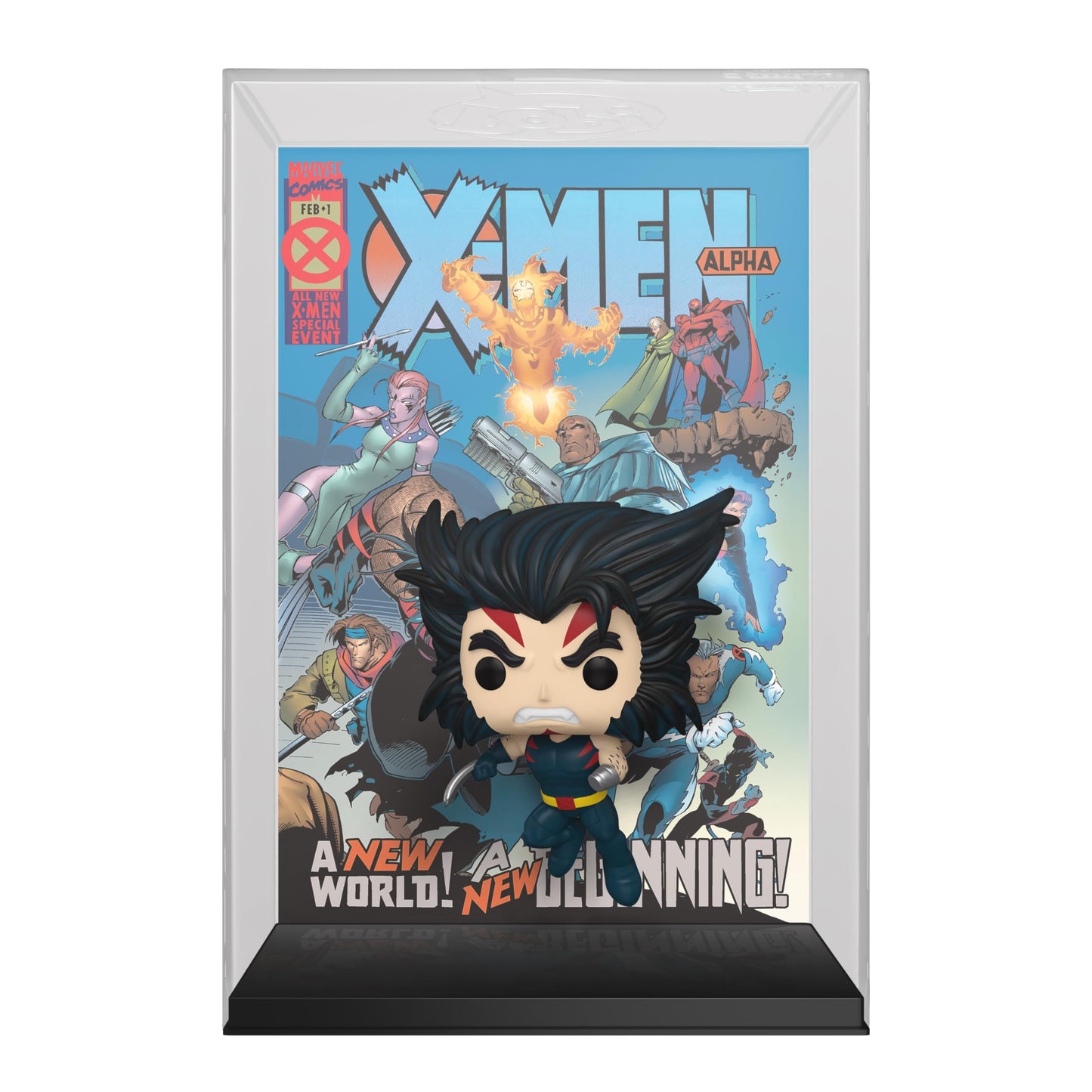 Funko Pop Comic Cover: Marvel - X-Men Age of Apocalypse - Weapon X - Marvel Comics - Collectable Vinyl Figure - Gift Idea - Official Merchandise