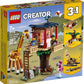 LEGO Creator 3in1 Safari Wildlife Tree House 31116 Building Kit Featuring a House Toy, Biplane Toy and Catamaran Toy; Best Building Sets for Kids Who