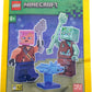 LEGO Minecraft: Adventurer with Drowned and Axolotl Combo Pack - 6+
