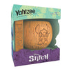 YAHTZEE: Disney Stitch, Collectible Tiki Style Dice Cup, Classic Dice Game Based on Disney’s Lilo & Stitch, Great for Family Night, Officially