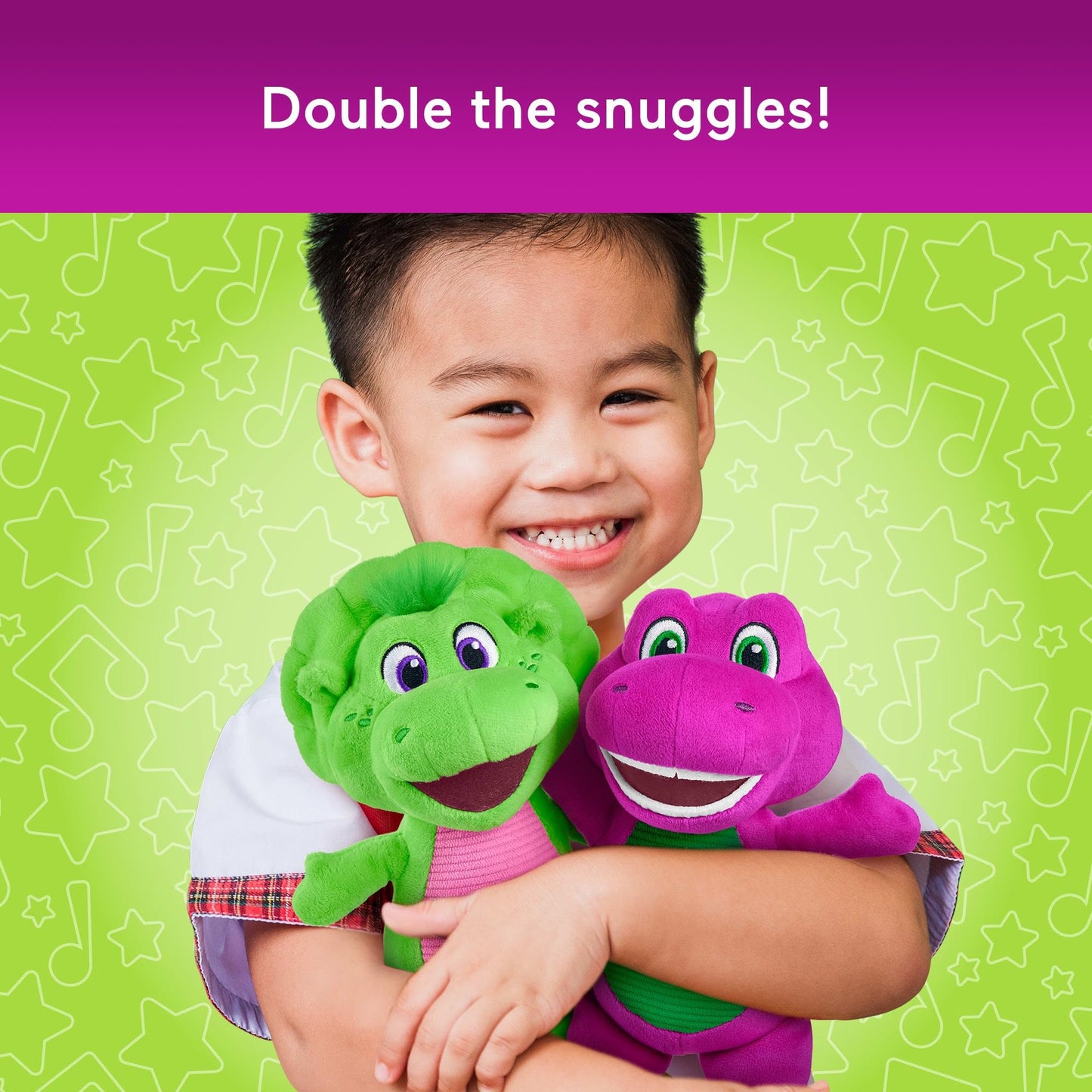 Barney Fisher-Price World Baby Bop Plushes & Storybook