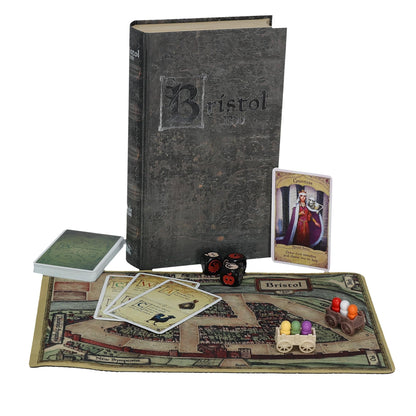 Facade Dark Cites Series Board Game of Strategy, Deceit, and Luck - Card Game for Teens Adults and Family - Bristol 1350