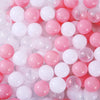 Thenese Ball Pit Balls for Toddlers 1-3, 100pcs Crush Proof Plastic Balls for Girls Ball Pit, BPA Free Non-Toxic Play Balls for Baby Pool, Playhouse