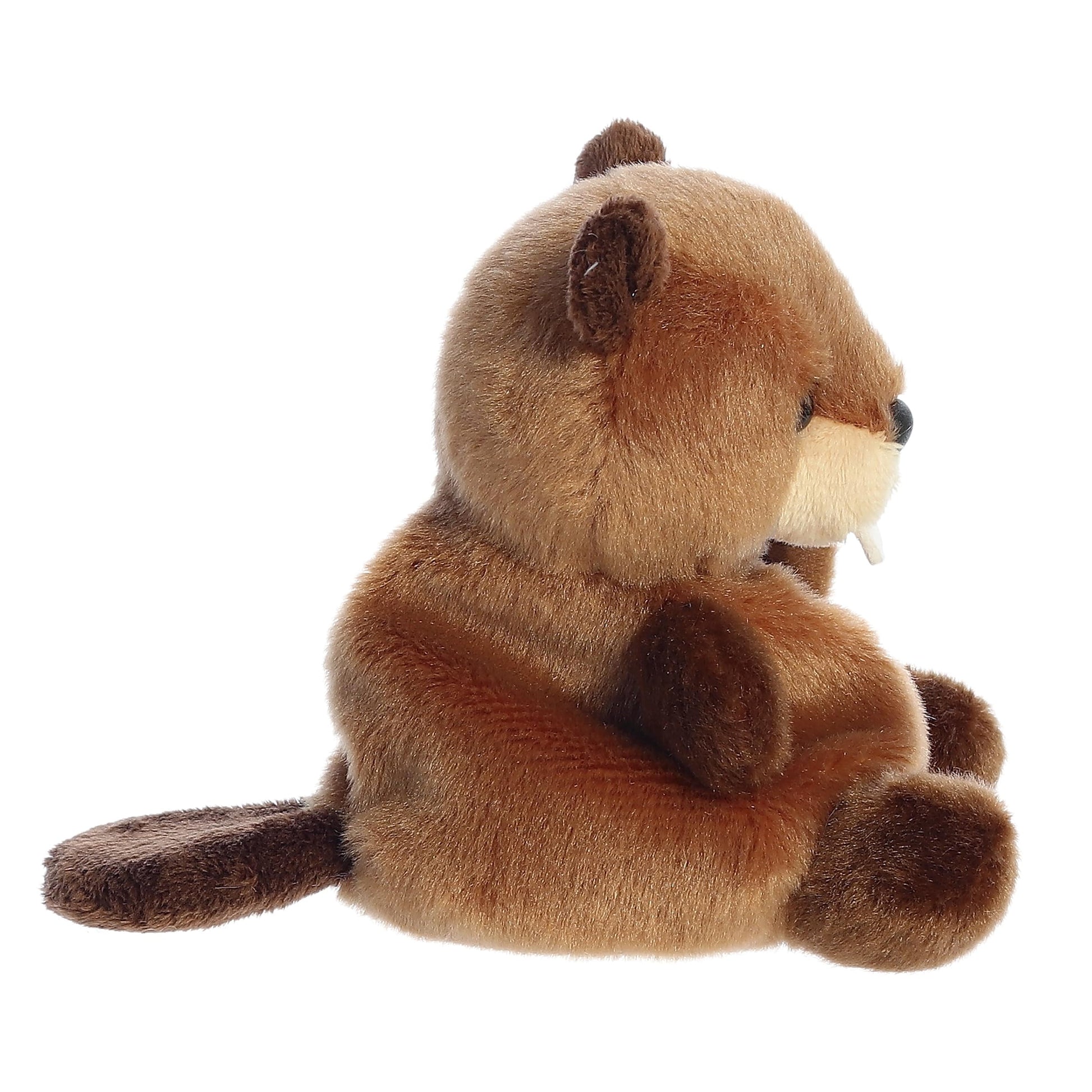 Aurora® Adorable Palm Pals™ Chewy Beaver™ Stuffed Animal - Fun Collectible Plush for Kids and Adult Collectors - Perfect for Decorating Rooms