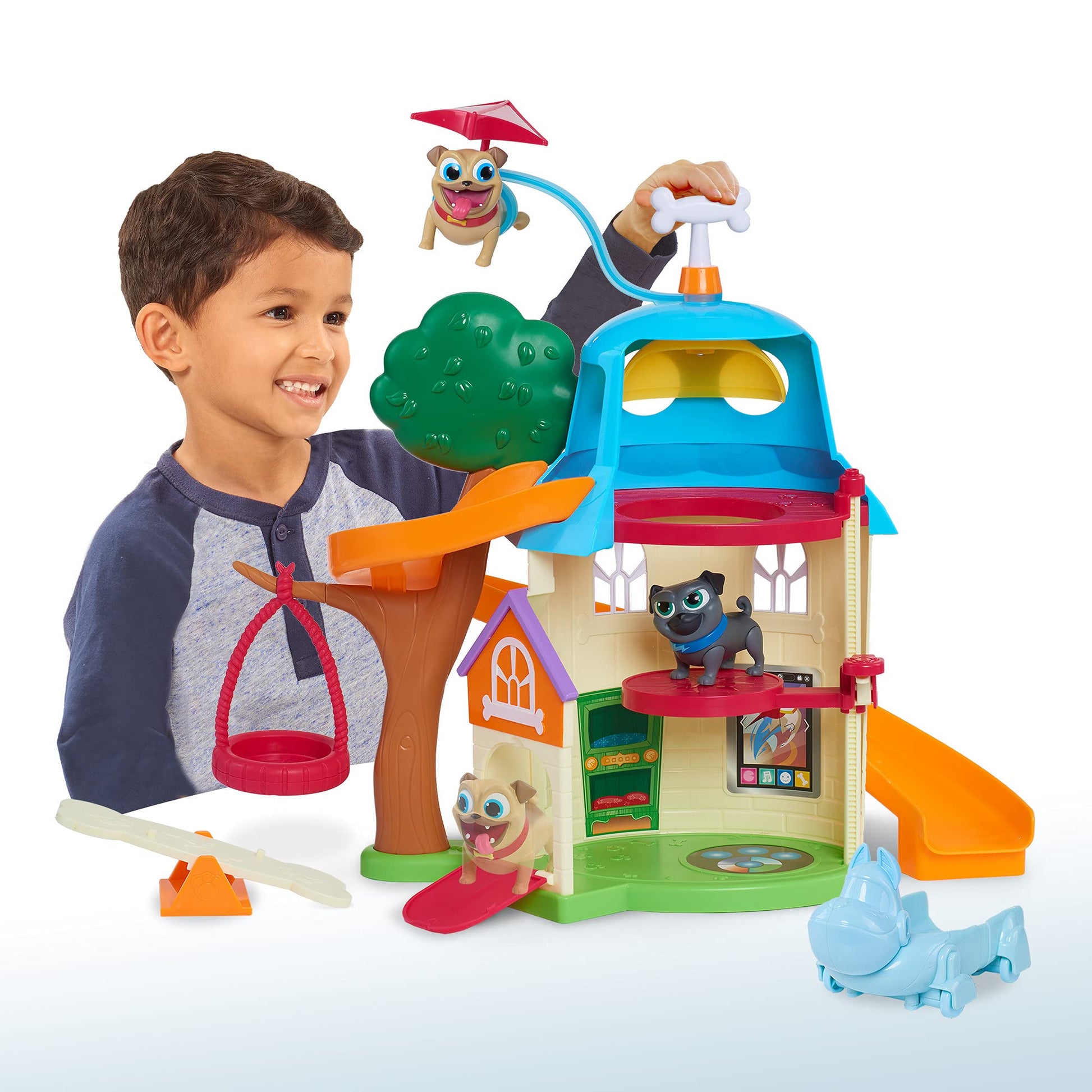 Puppy Dog Pals Doghouse Playset, Officially Licensed Kids Toys for Ages 3 Up by Just Play