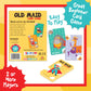 University Games Old Maid Card Game - Jumbo Size, Colorful Character Cards for Kids Ages 4 and Up, Fun Family and Educational Game