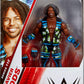 Mattel WWE Elite Action Figure & Accessories, 6-inch Collectible Xavier Woods with 25 Articulation Points, Life-Like Look & Swappable Hands