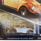 Hot Wheels Car Culture Cruise Boulevard Volkswagen Classic Bug 5/5, Gold/White