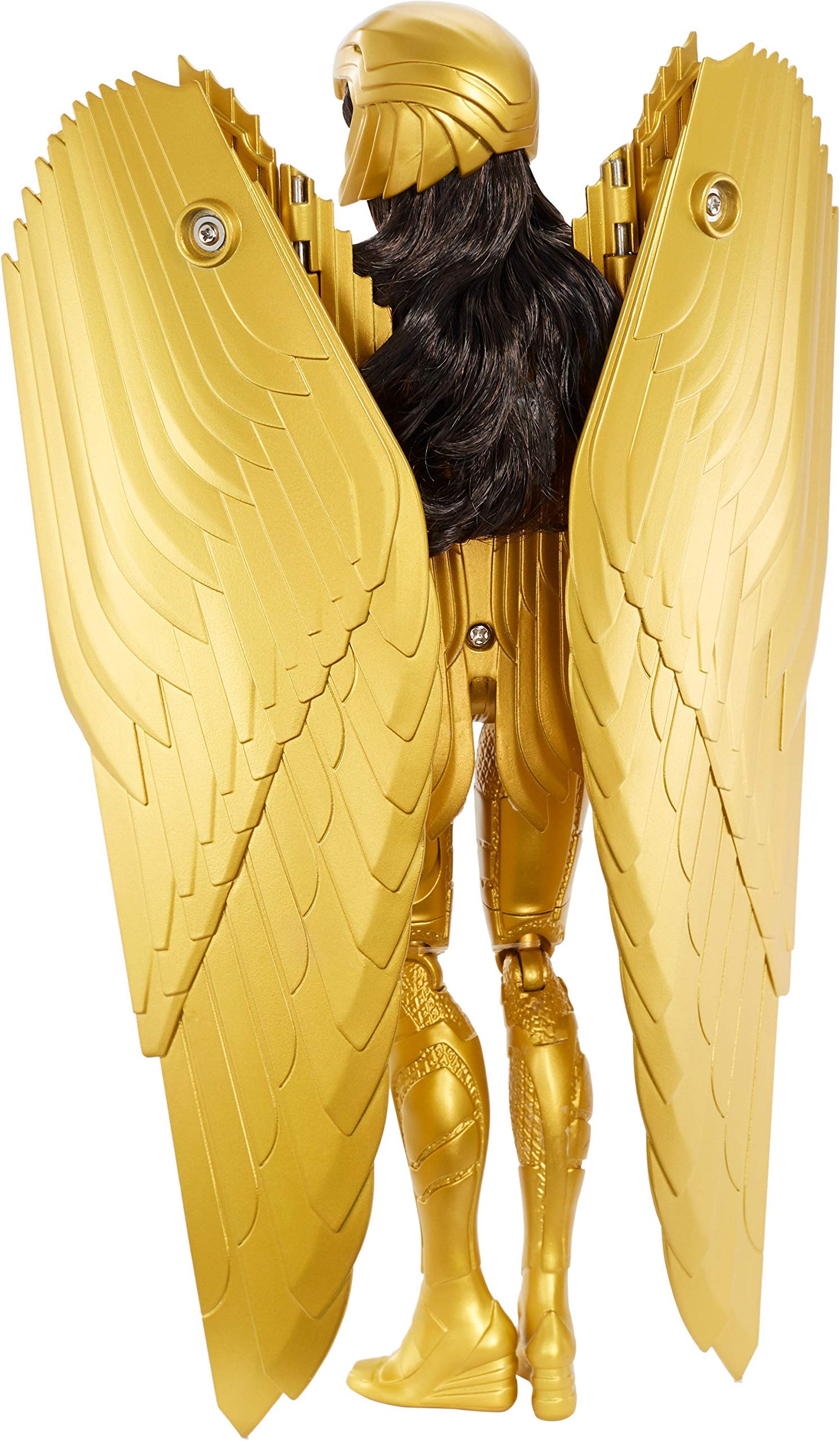 Mattel Mattel Wonder Woman 1984 Golden Armor Doll (~12-inch) in Light-Up Armor, Collectible Superhero Doll for 6 Year Olds and Up