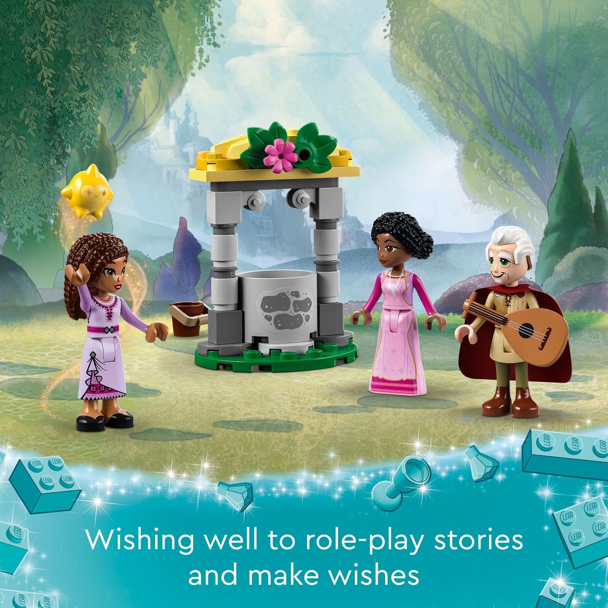 LEGO Disney Wish: Asha’s Cottage 43231 Building Toy Set, A Cottage for Role-Playing Life in The Hamlet, Collectible Gift This Holiday for Fans