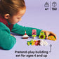 LEGO Classic Creative Food Friends Building Toy Set - Pretend Play Food for Kids, Boys and Girls, Ages 4+ - Learning and Educational Toy for Preschool
