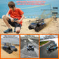 UFULMN Amphibious Remote Control Car 8WD RC Monster Truck for Boys Age 8-12 Offroad Waterproof RC Pickup All Terrain RC Drift Cars Beach Pool Toys