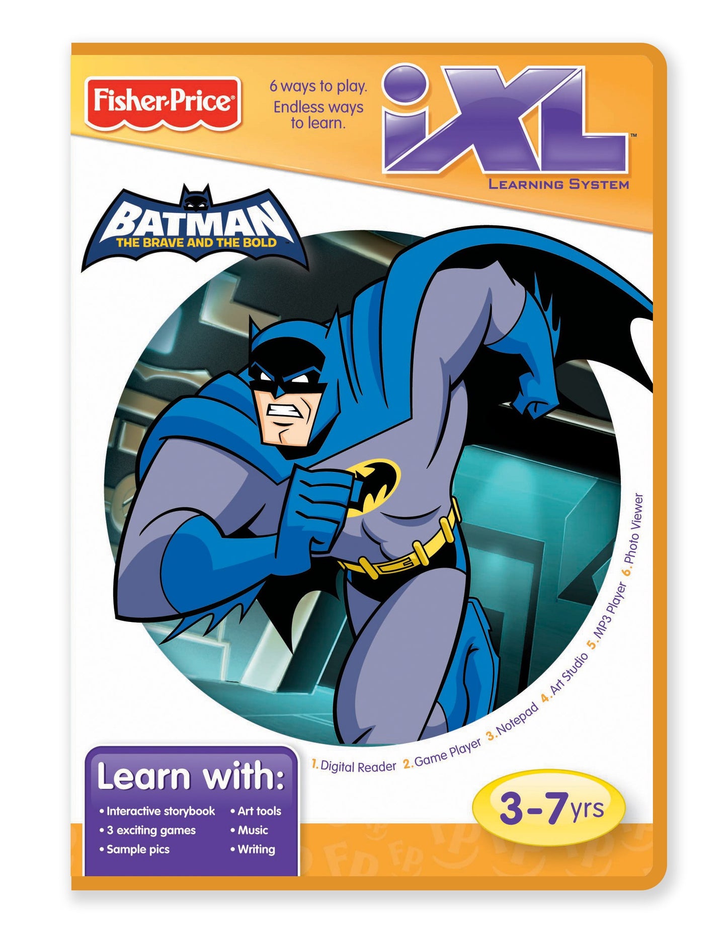 Fisher-Price iXL Learning System Software Batman: The Brave and The Bold