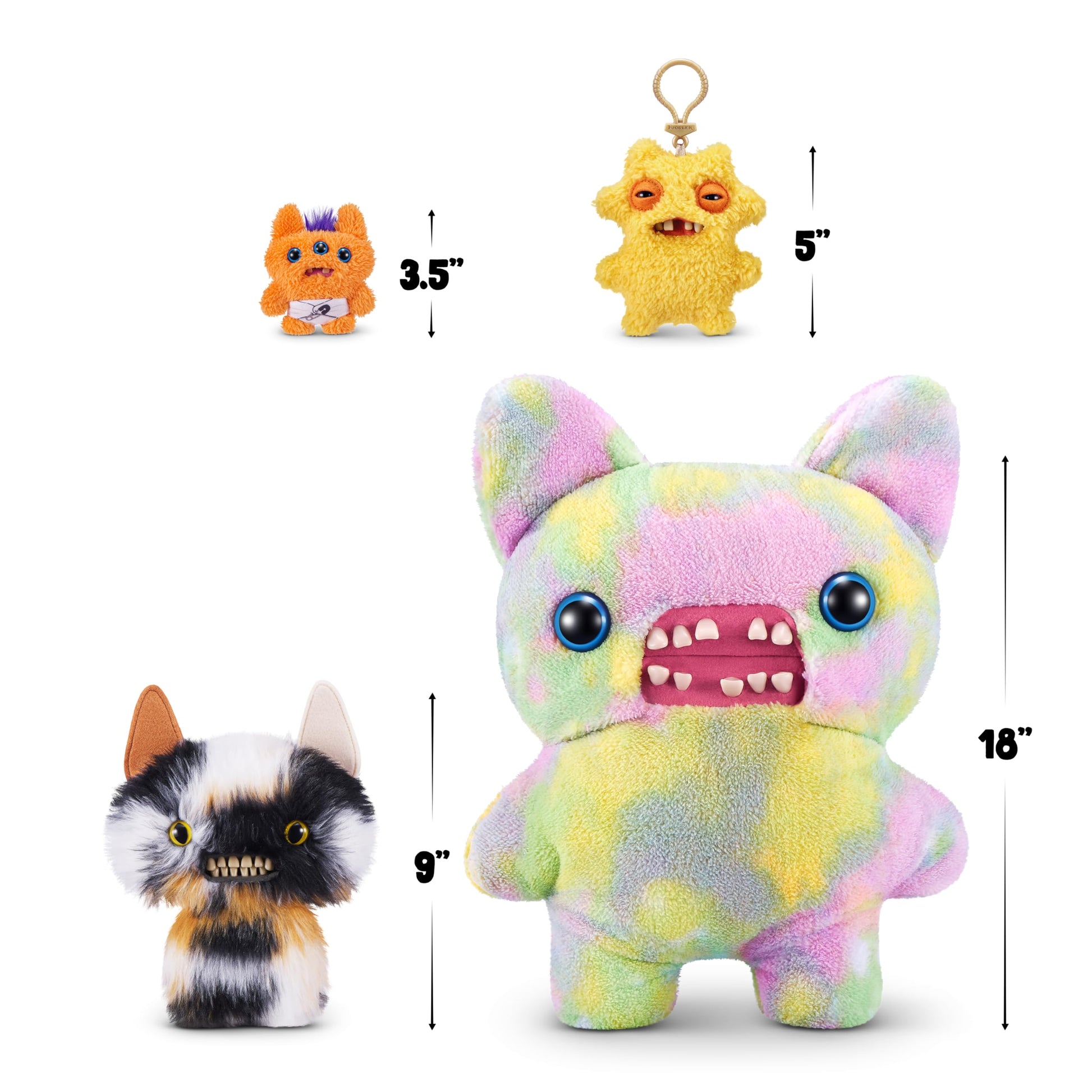 Fuggler Butt Ugly Pets 9-inch Series 1 by ZURU, Funny Ugly Monster Plush Toy