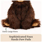 GUND BOE 12-Inch Large Brown Teddy Bear Plush Toy for Ages 0+