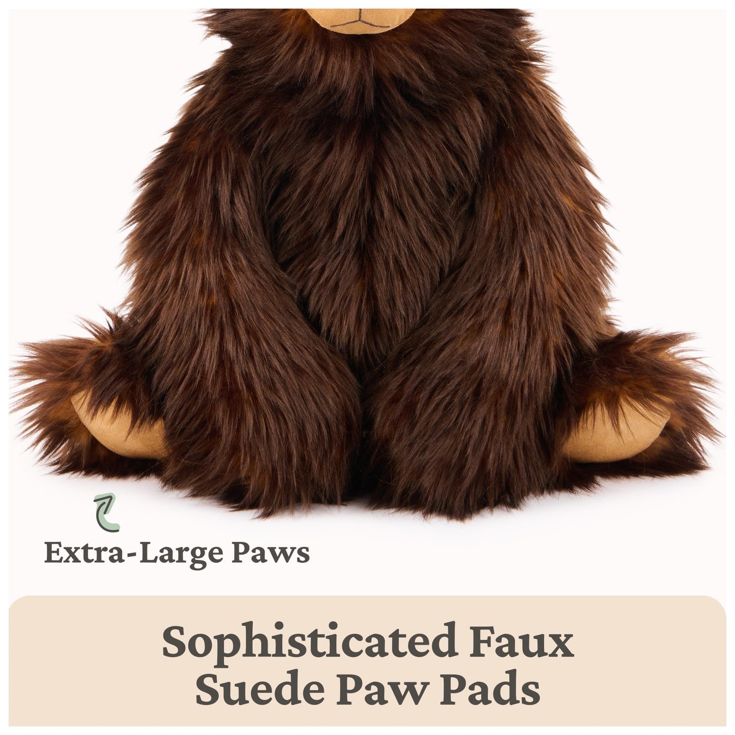 GUND BOE 12-Inch Large Brown Teddy Bear Plush Toy for Ages 0+