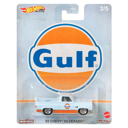 Hot Wheels Premium Pop Culture '83 Chevy Silverado Die-Cast Vehicle, White