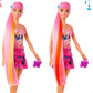Barbie Color Reveal Doll & Accessories, Denim Series, Patchwork with 6 Surprises Including Color-Change (Styles May Vary)
