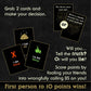 I Choose Death Would-You-Rather Card Game for Adults - Glow-in-the-Dark Tombstone Box - What Would You Rather Do Party Game with 300 Scenario Cards