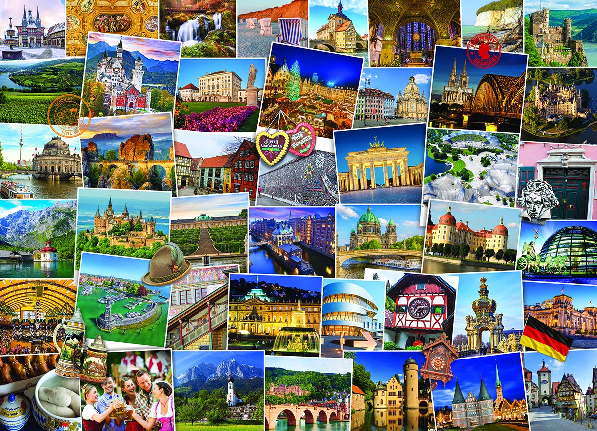 EuroGraphics Germany Globetrotter 1000-Piece Puzzle