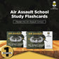 Army Flashcards- Air Assault School Study Flashcards | 100 of the Most Important Topics from Sabalauski AASLT School Handbook | February 2018 | Made