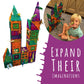 DIY jr Creepy Archi Tiles - Magnetic Tiles for Kids - Colorful Construction Building Blocks with Bugs, Storage Bag, Stickers, Tweezers - Creative