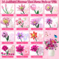 Utbttor LED Flower Bouquet Building Set, 23 Styles Artificial Botanical Blocks, 924 PCS DIY Flower Collection Table Decor Gift for Women & Girls