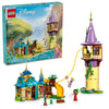 LEGO Disney Princess Rapunzel’s Tower & The Snuggly Duckling Tangled Building Toy with Flynn Rider and Mother Gothel Mini-Dolls, Disney Princess Toy,