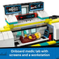 LEGO City Emergency Air Ambulance Airplane Building Toy for Kids - Pretend Play Rescue Airplane Model for Boys & Girls, Ages 6+ - Building Blocks