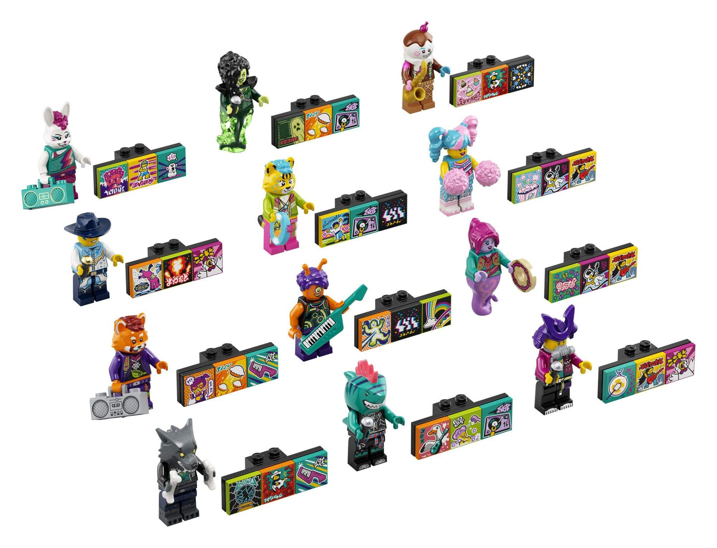 LEGO VIDIYO Bandmates 43101 Building Kit; Creative Boys and Girls Will Love Directing, Producing and Starring in Exciting Music Videos; A Fun Range of