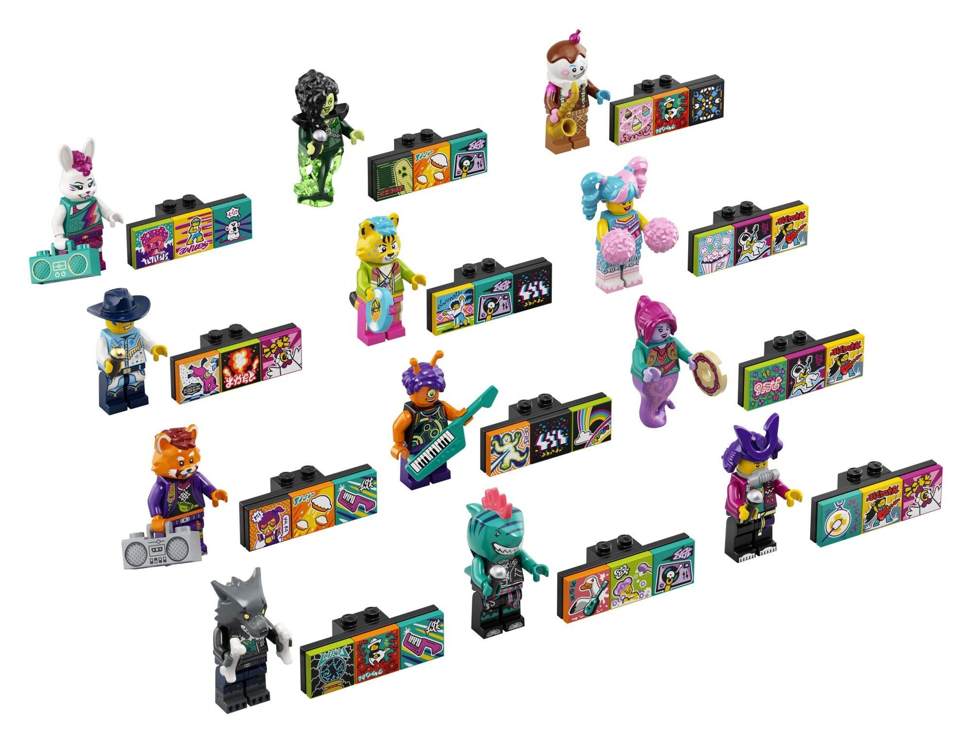 LEGO VIDIYO Bandmates 43101 Building Kit; Creative Boys and Girls Will Love Directing, Producing and Starring in Exciting Music Videos; A Fun Range of