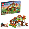 LEGO Friends Autumn’s Horse Stable 41745 Building Toy, Role-Play Fun for Kids Ages 7+, with 2 Mini-Dolls and 2 Horses, Carriage and Riding