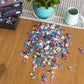 The Crazy 80's! Retro Puzzle for Adults and Kids | 1000 Piece Jigsaw Puzzle Toy | Interactive Brain Teaser for Family Game Night | 28 x 20 Inches