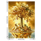 Puzzles for Adults 500 Pieces, Fortune Tree Jigsaw Puzzles - Golden Money Tree, Impossible Money Puzzle for Seniors Families,20.47x14.96 inches, 1:1