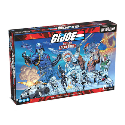 Renegade Game Studios G.I. Joe Board Game: Battle for the Arctic Circle Axis & Allies Strategy
