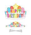 Carson Dellosa 30-Piece Birthday Crowns for Kids, Happy Birthday Party Hats for Kids, Colorful Paper Birthday Crowns for Classroom Party Supplies