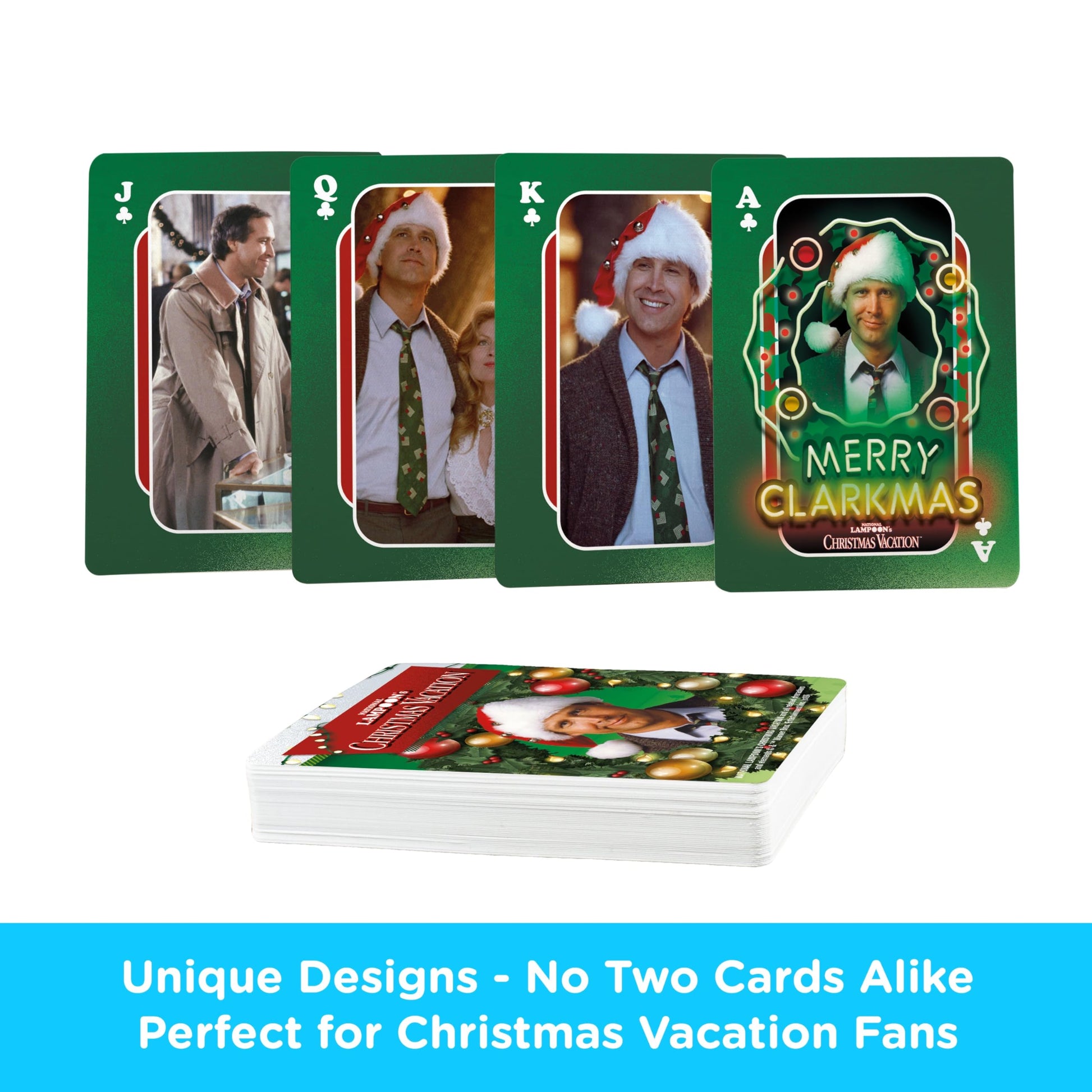 AQUARIUS Christmas Vacation Playing Cards - Christmas Vacation Themed Deck of Cards for Your Favorite Card Games - Officially Licensed National