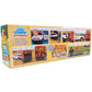 Big Country Toys: Truck & Cattle Trailer Adventure - 18pc Farm Toy Playset, Light-Sound White Pickup, Articulated Animals & Rancher Figure, Kids 3+