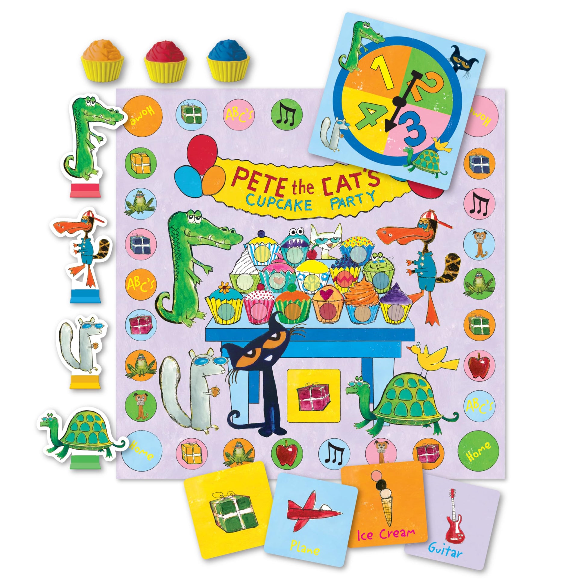 Briarpatch Pete the Cat The Missing Cupcakes Game, Fans of Pete the Cat Books, Ages 3+