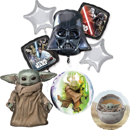 Star Wars Baby Yoda Birthday Party Supplies Balloons Decorations