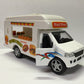 KinsFun Food Truck Die Cast Metal 5 inch Pullback Action